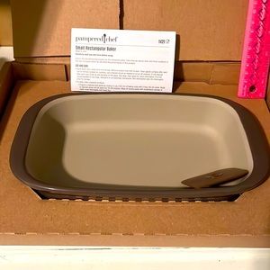 Small rectangular, Baker, pampered chef
